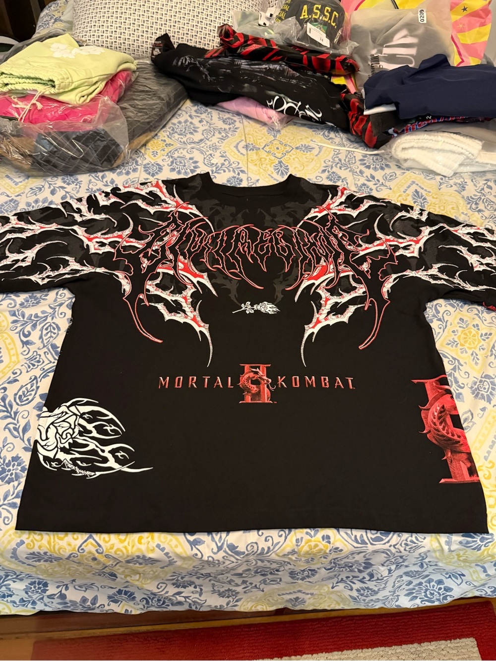 Civil Regime Mortal Kombat Shaos Chaos Tee - Black